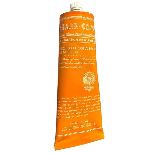 NEW (SEALED) Barr Co. Soap Shop Hand & Body Cream Blood Orange Amber 3.4 oz Tube - Picture 5 of 9